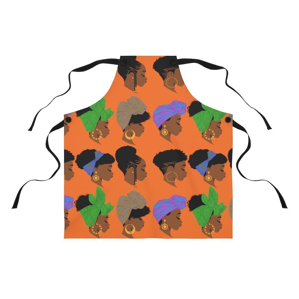 Headwraps Apron - The Trini Gee