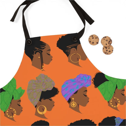 Headwraps Apron - The Trini Gee