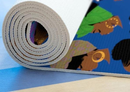 Headwraps Yoga Mat - The Trini Gee