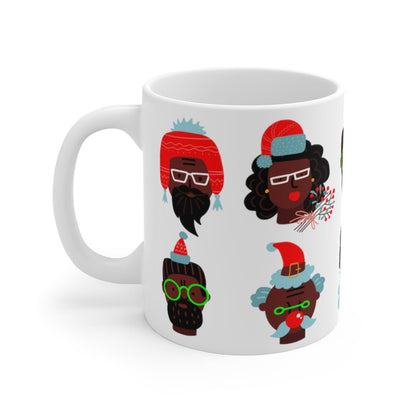 Holiday Heads Mug - The Trini Gee