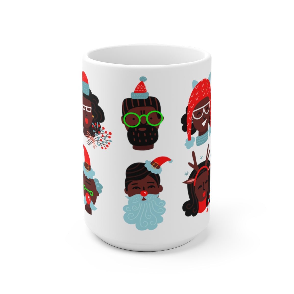 Holiday Heads Mug - The Trini Gee