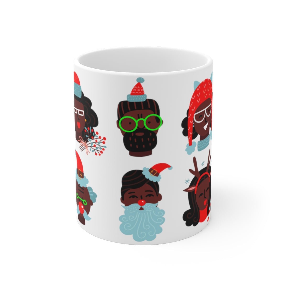 Holiday Heads Mug - The Trini Gee