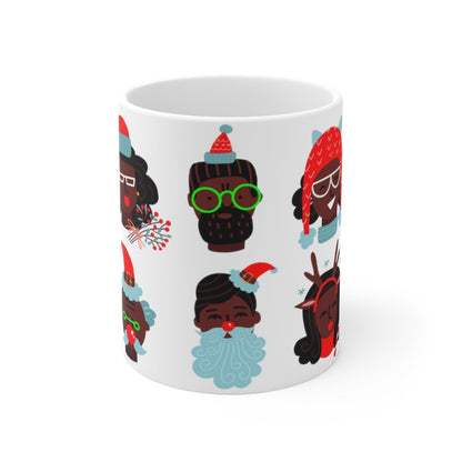 Holiday Heads Mug - The Trini Gee