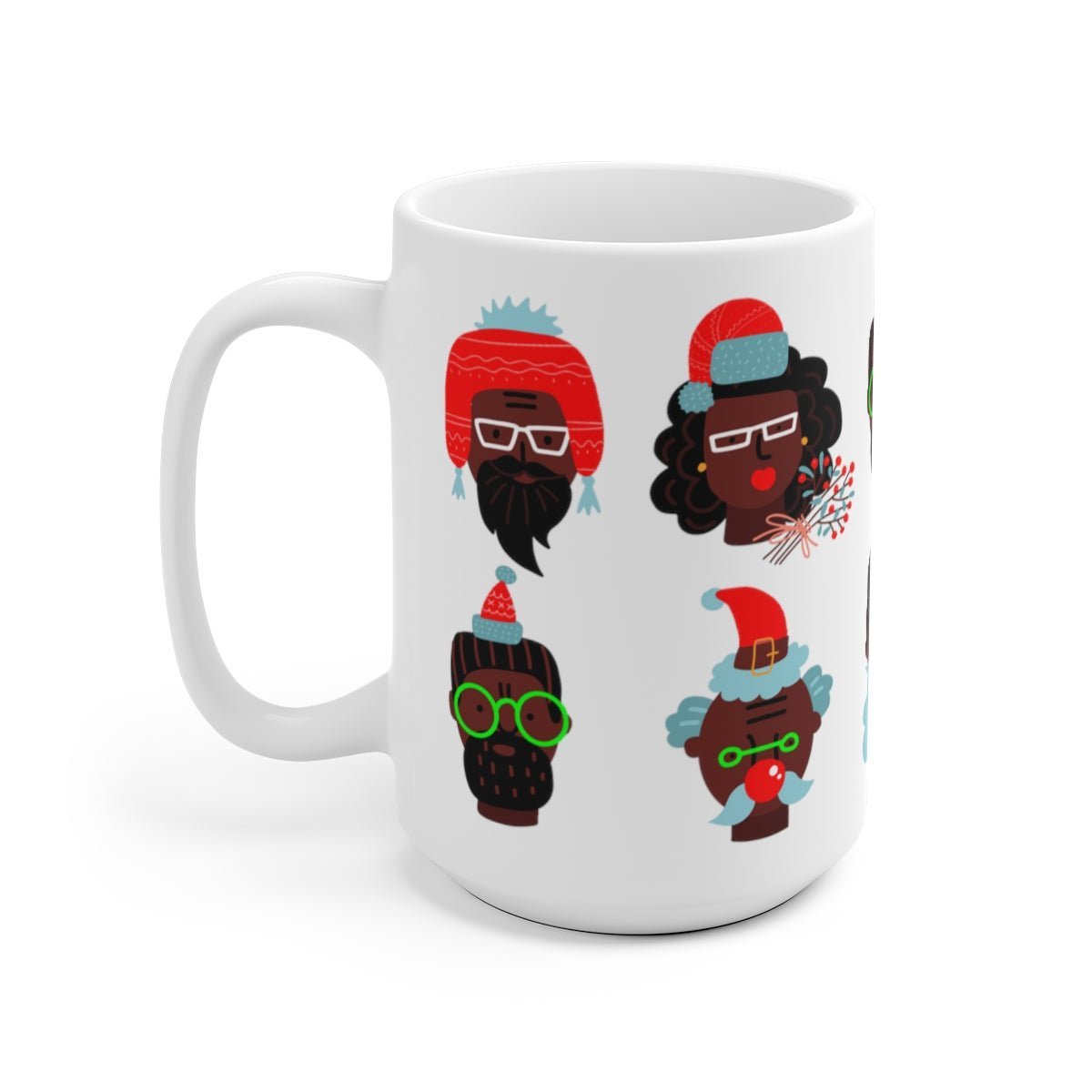 Holiday Heads Mug - The Trini Gee