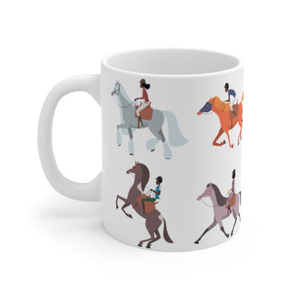 Horseback Riders Mug - The Trini Gee