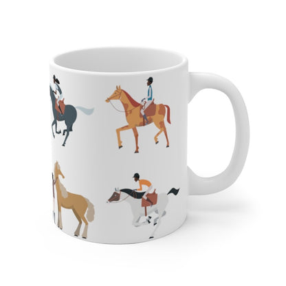 Horseback Riders Mug - The Trini Gee