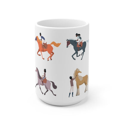 Horseback Riders Mug - The Trini Gee