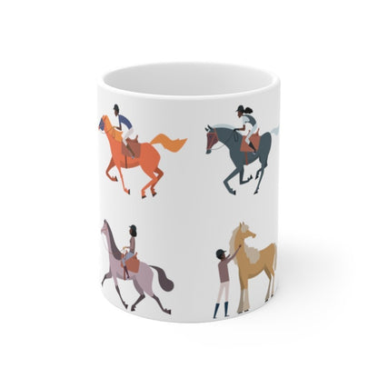 Horseback Riders Mug - The Trini Gee