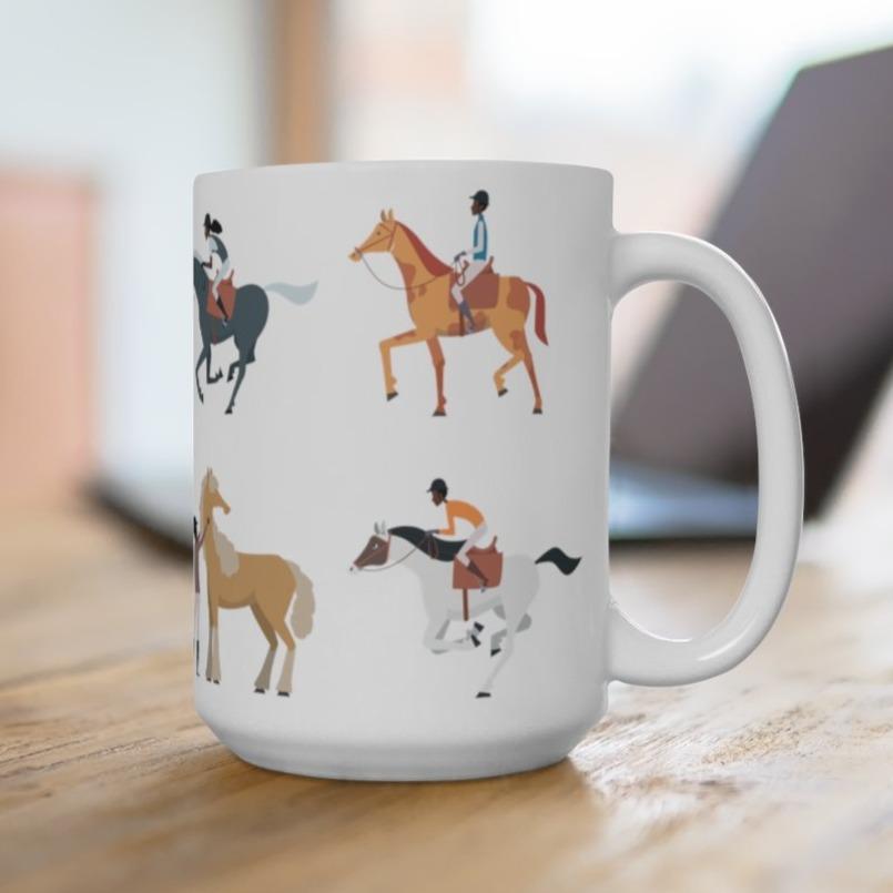Horseback Riders Mug - The Trini Gee