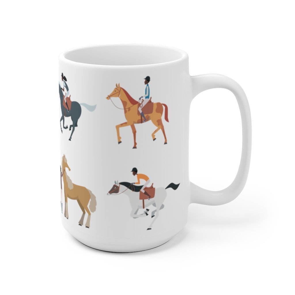 Horseback Riders Mug - The Trini Gee
