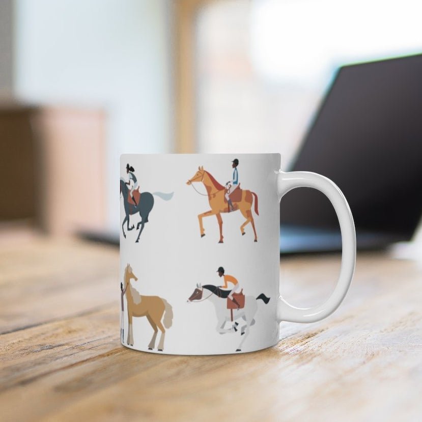 Horseback Riders Mug - The Trini Gee