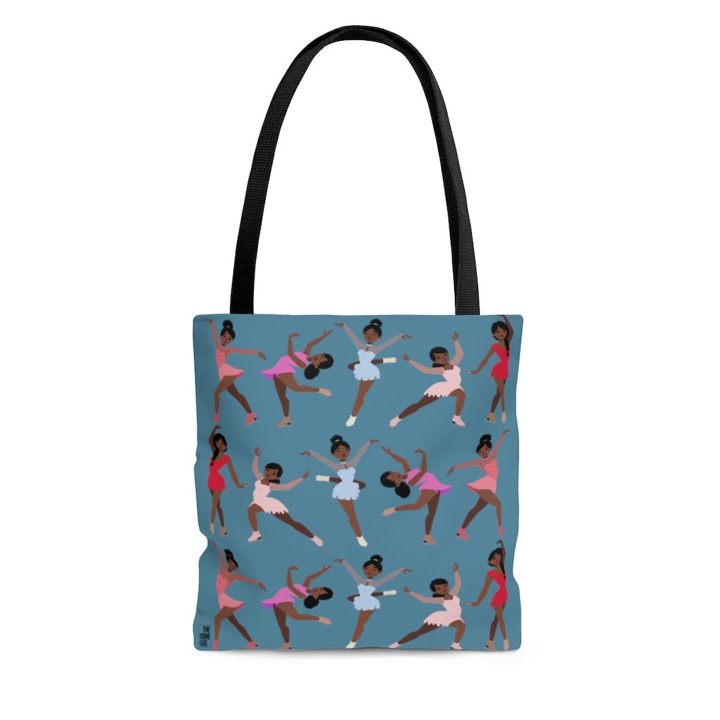 Ice Skaters Tote Bag - The Trini Gee