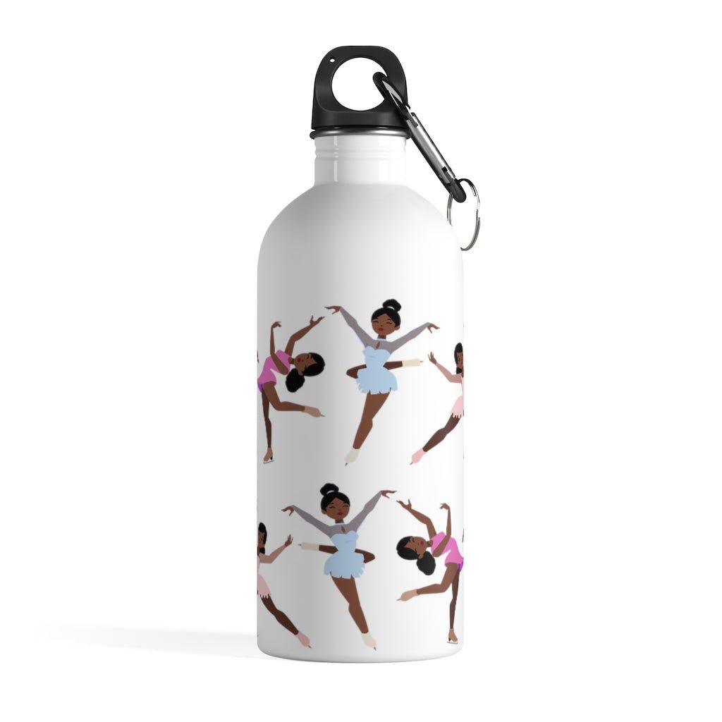 Ice Skaters Water Bottle - The Trini Gee
