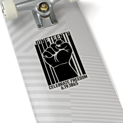 Juneteenth Sticker - The Trini Gee