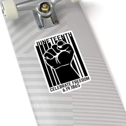 Juneteenth Sticker - The Trini Gee