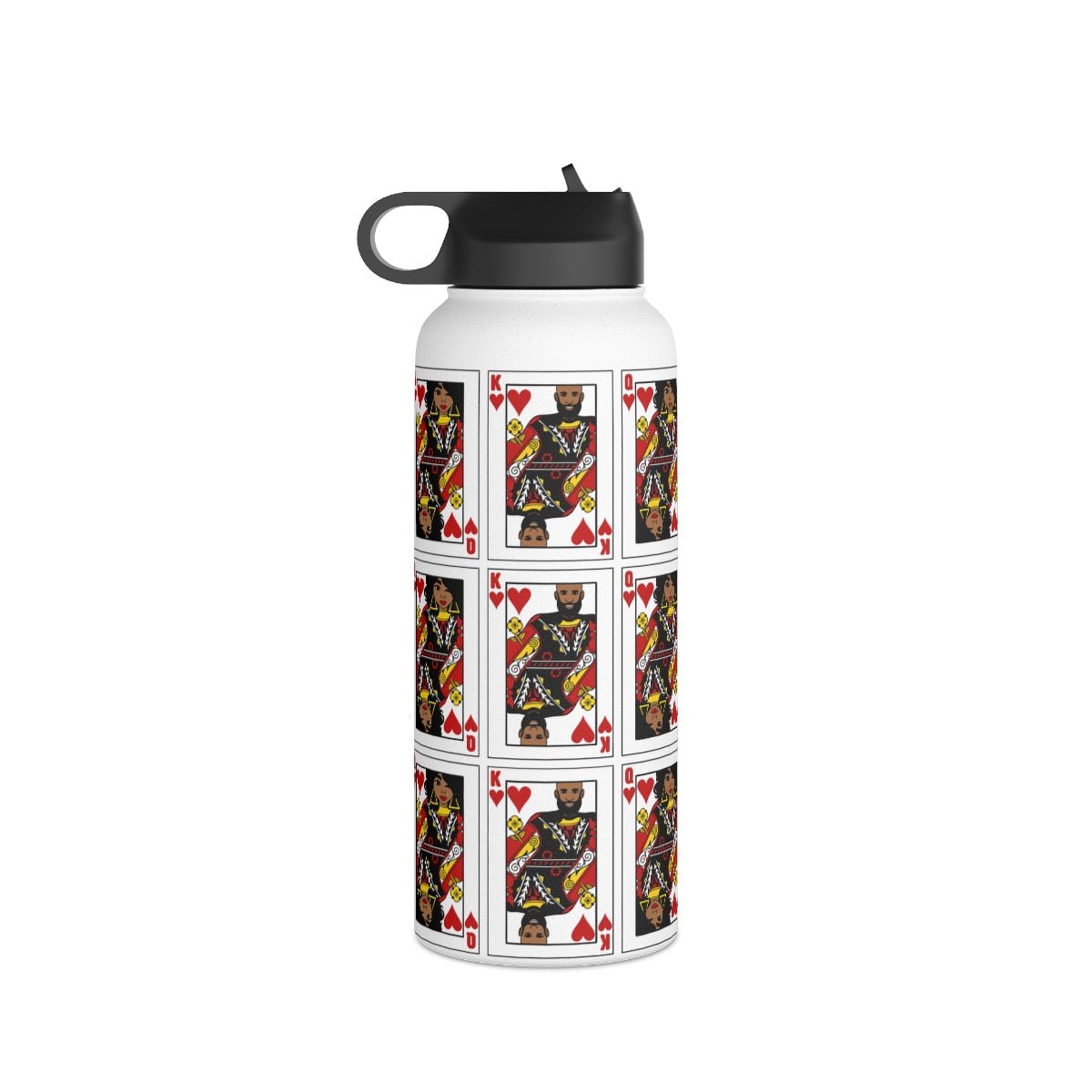 King Queen 32oz Water Bottle - The Trini Gee