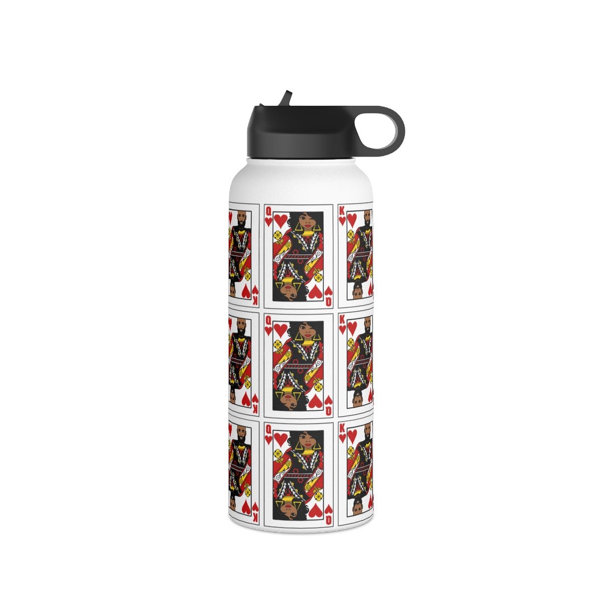 King Queen 32oz Water Bottle - The Trini Gee