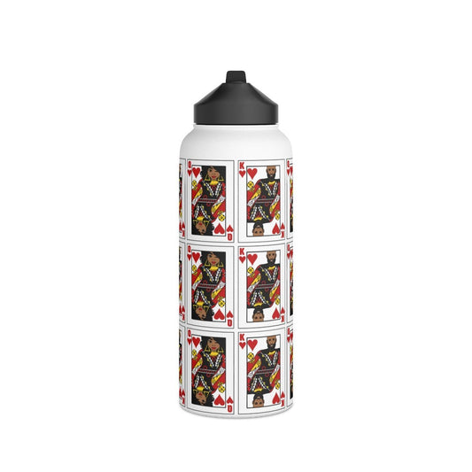 King Queen 32oz Water Bottle - The Trini Gee