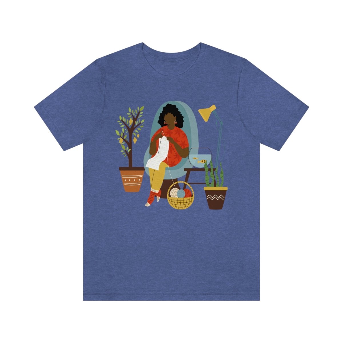 Knitting Woman Unisex Shirt - The Trini Gee