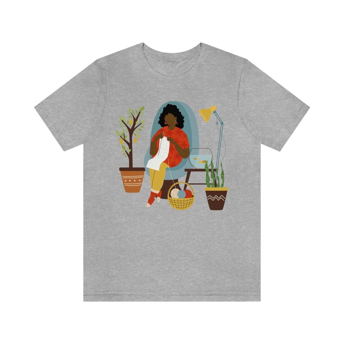 Knitting Woman Unisex Shirt - The Trini Gee