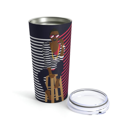Lined Woman 20oz Tumbler - The Trini Gee