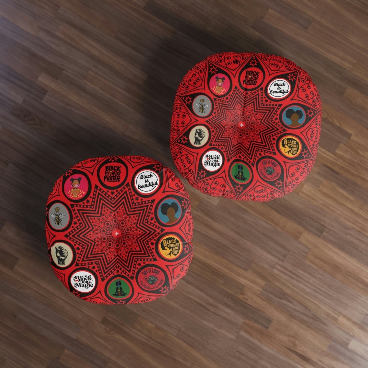 Magic Mandala Floor Pillow - The Trini Gee