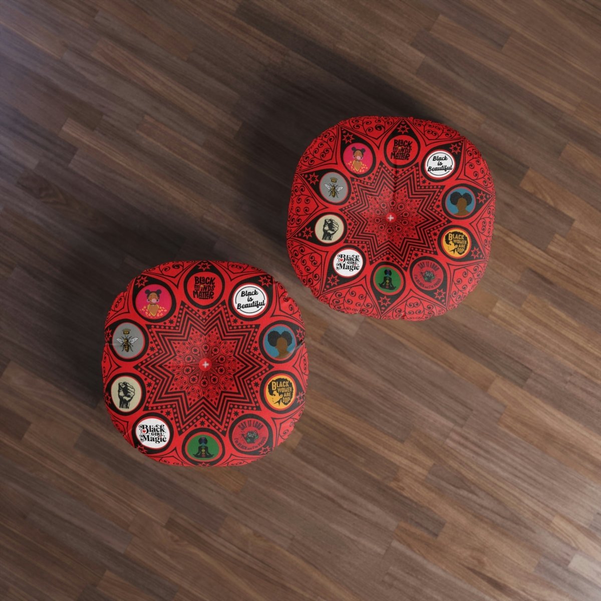 Magic Mandala Floor Pillow - The Trini Gee