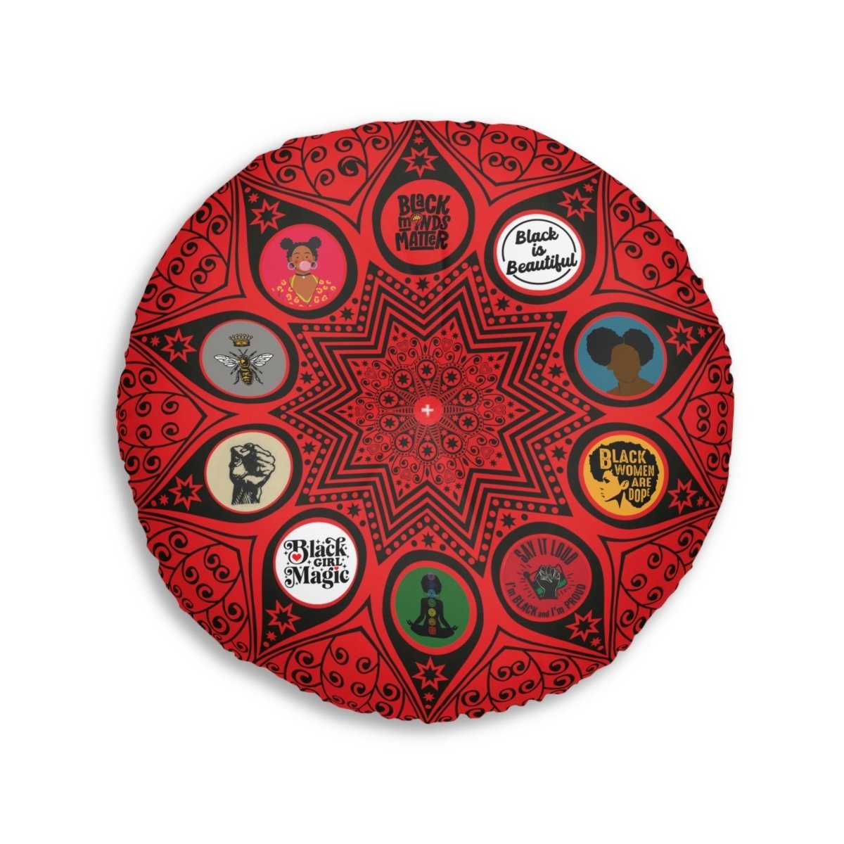 Magic Mandala Floor Pillow - The Trini Gee