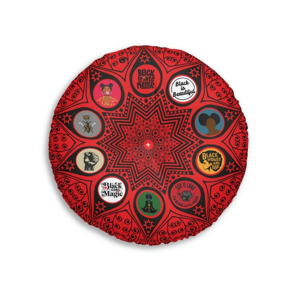 Magic Mandala Floor Pillow - The Trini Gee