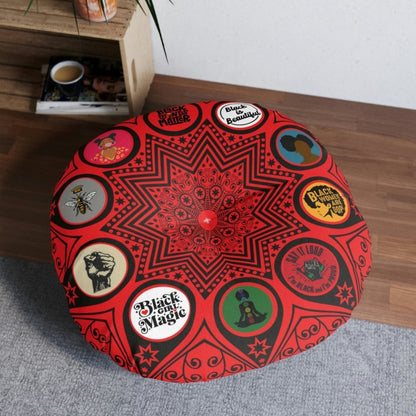 Magic Mandala Floor Pillow - The Trini Gee