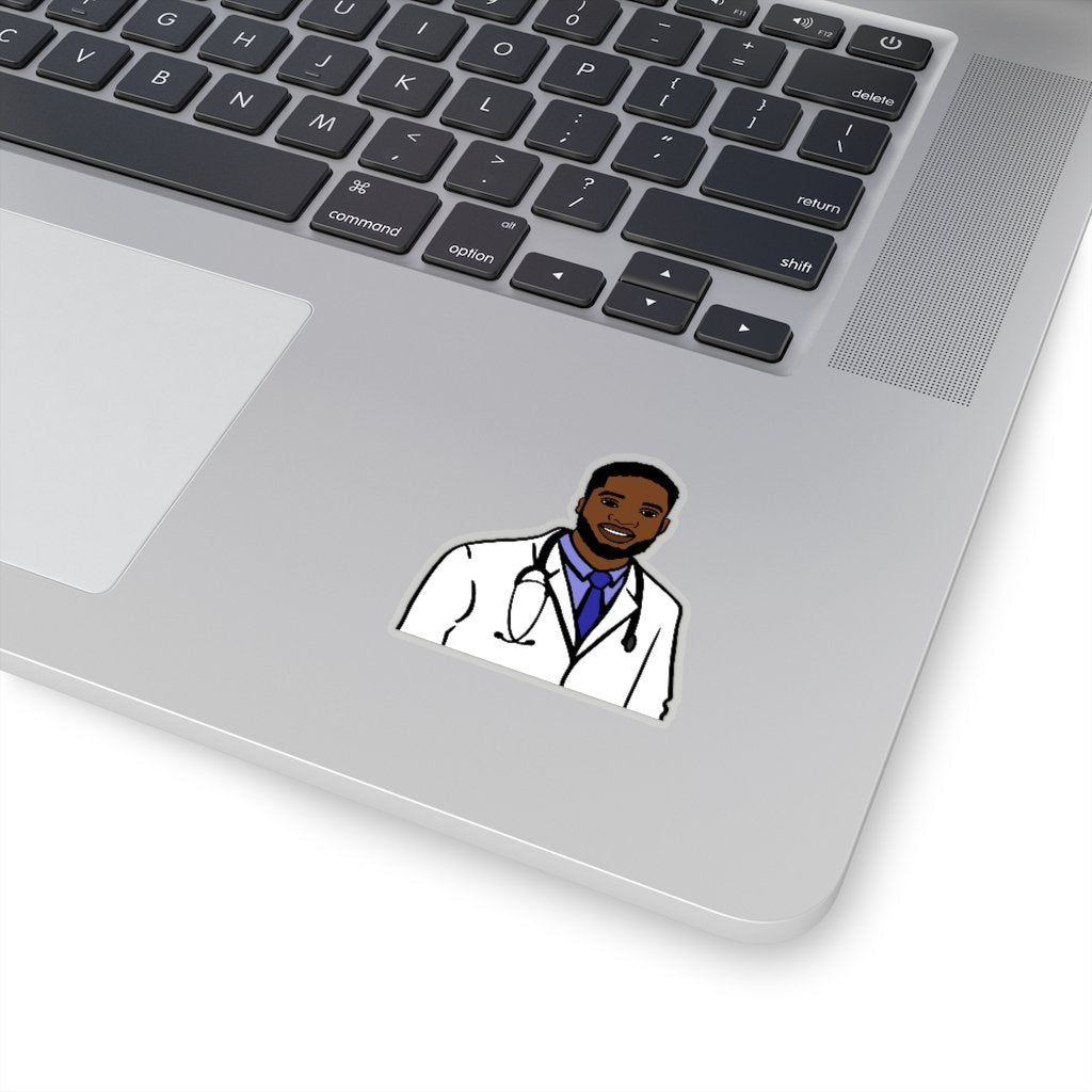 Male Doctor Sticker - The Trini Gee