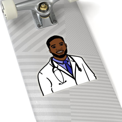 Male Doctor Sticker - The Trini Gee