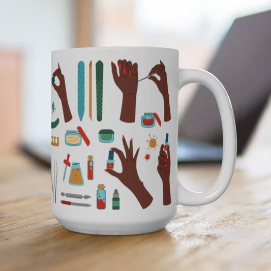 Manicured Hands Mug - The Trini Gee