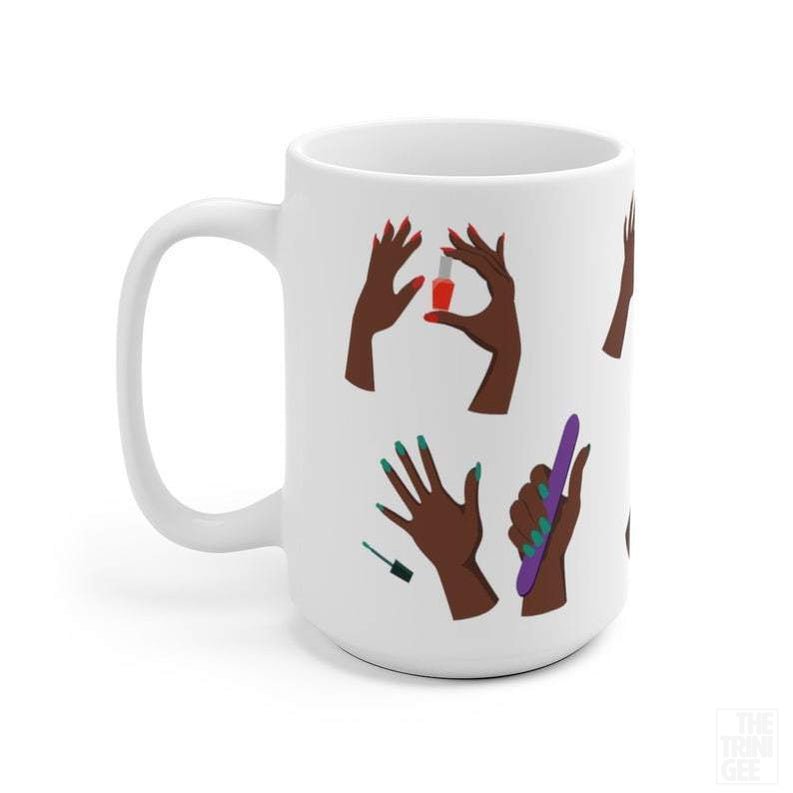 Manicured Hands Mug - The Trini Gee