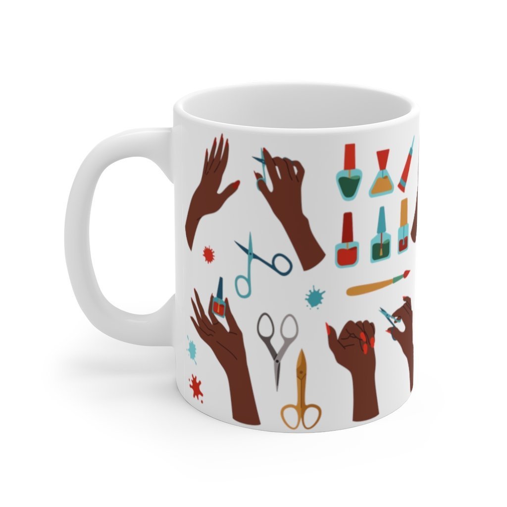 Manicured Hands Mug - The Trini Gee