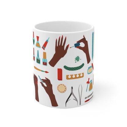 Manicured Hands Mug - The Trini Gee