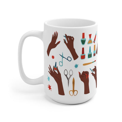 Manicured Hands Mug - The Trini Gee