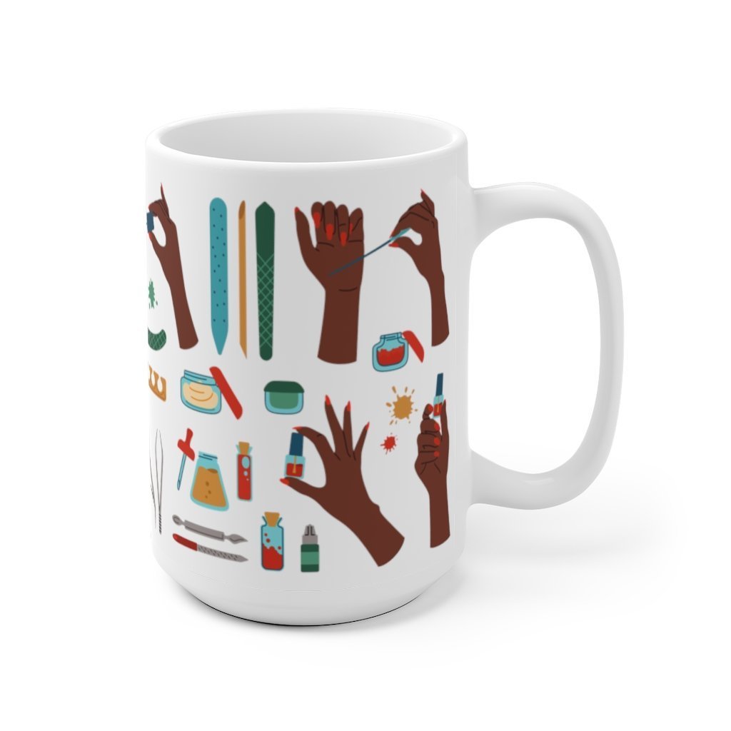 Manicured Hands Mug - The Trini Gee
