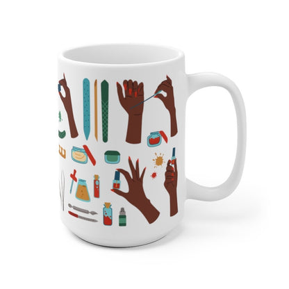 Manicured Hands Mug - The Trini Gee