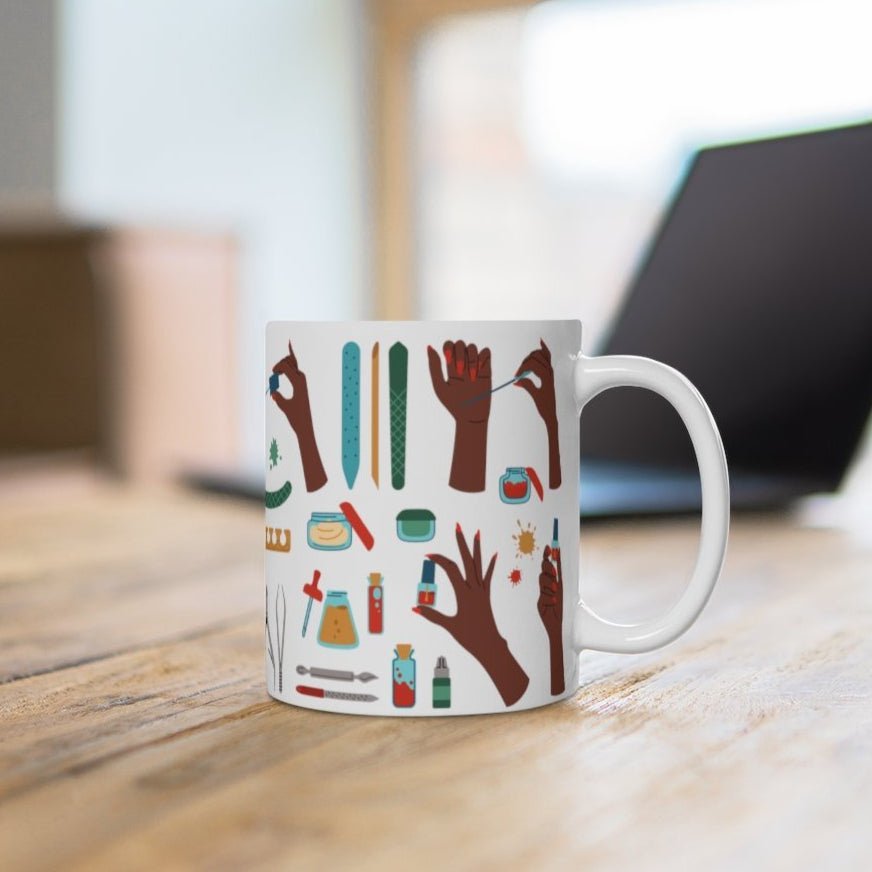 Manicured Hands Mug - The Trini Gee