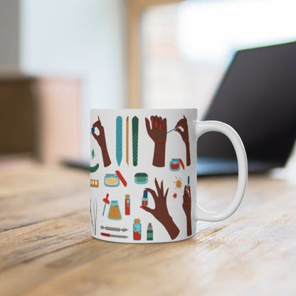 Manicured Hands Mug - The Trini Gee