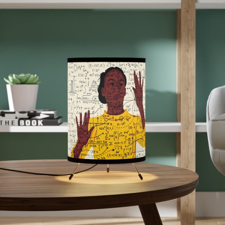 Math Girl Lamp - The Trini Gee