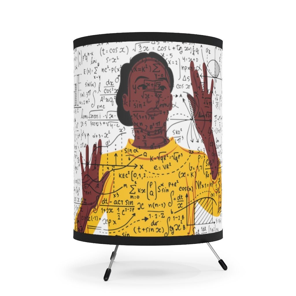 Math Girl Lamp - The Trini Gee