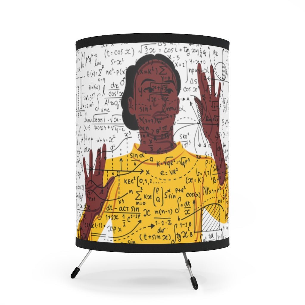 Math Girl Lamp - The Trini Gee