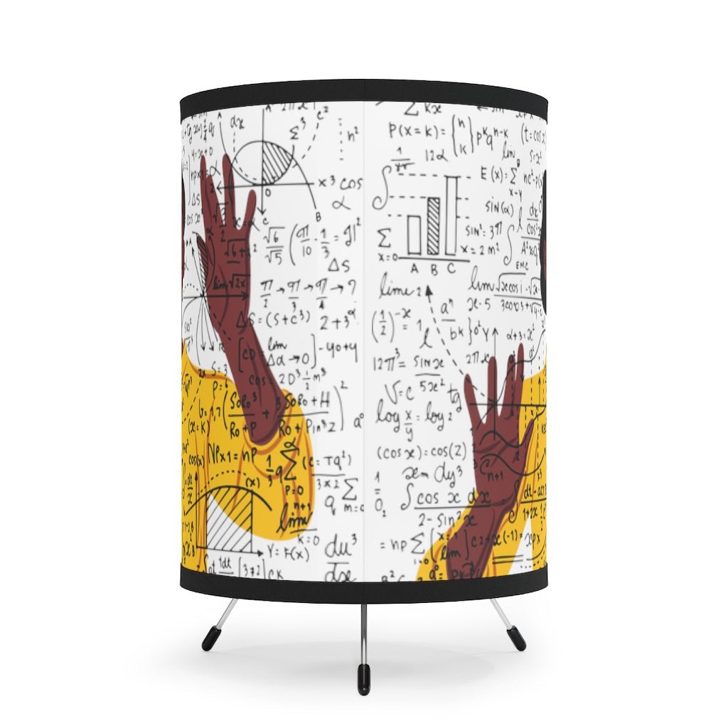 Math Girl Lamp - The Trini Gee