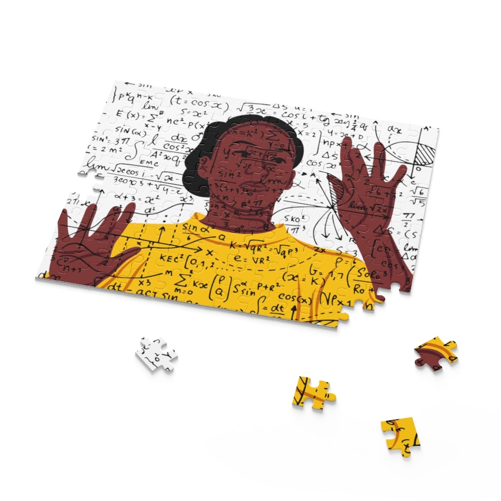Math Girl Puzzle - The Trini Gee