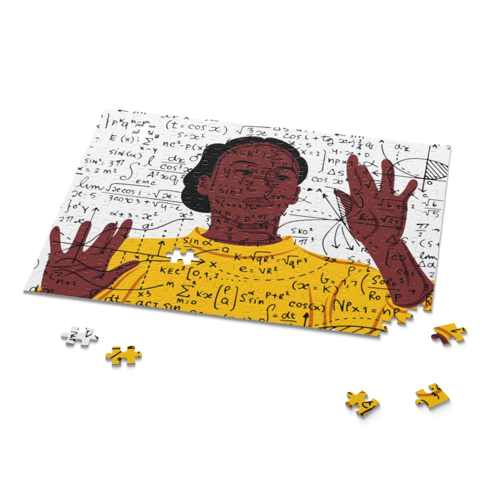 Math Girl Puzzle - The Trini Gee