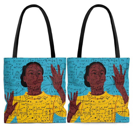 Math Girl Tote Bag - The Trini Gee