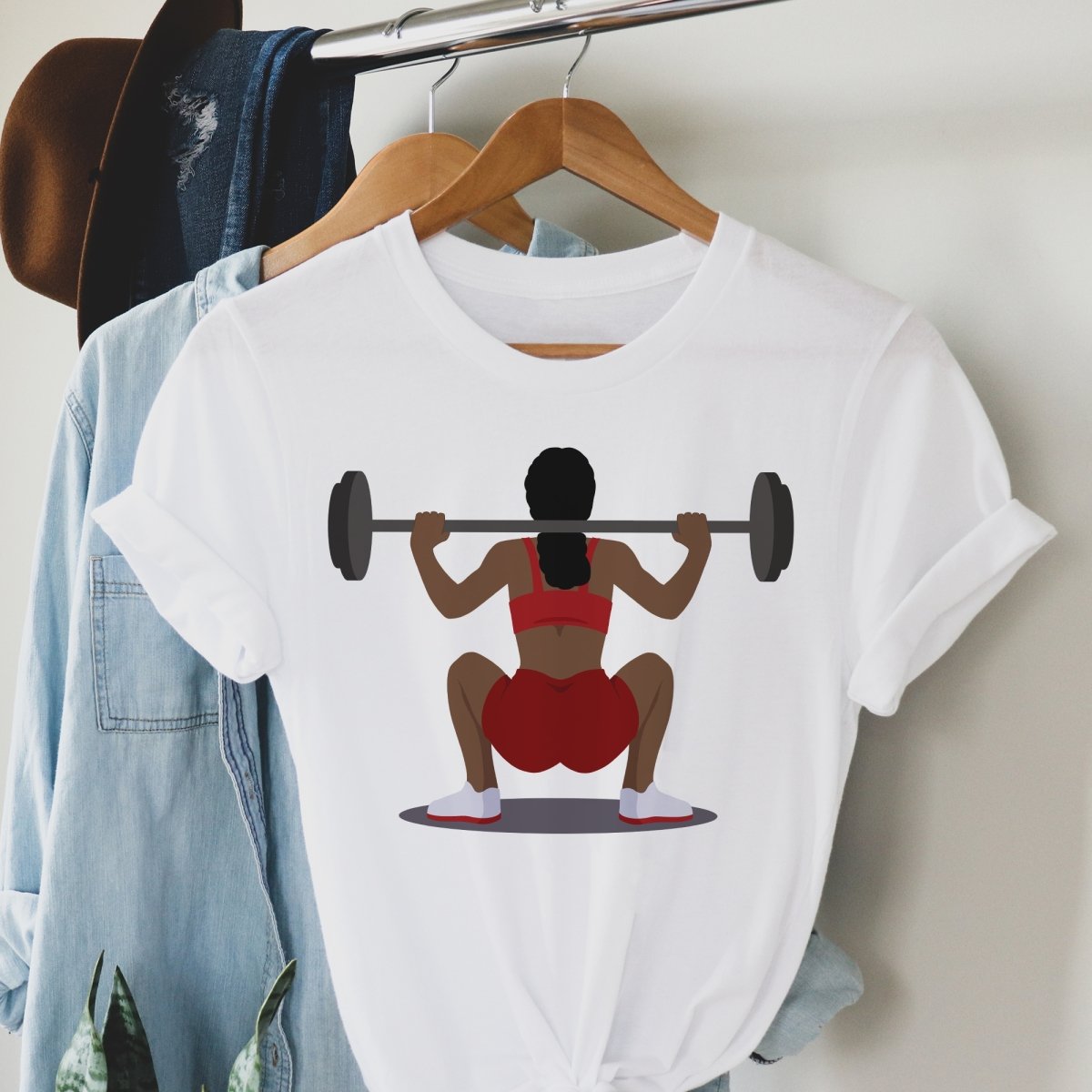 Melanin Weight Lifting Shirt - The Trini Gee