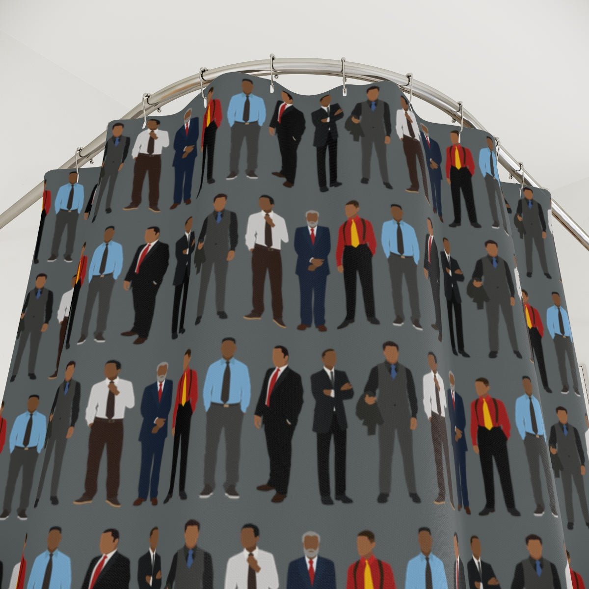 Men in Suits Shower Curtain - The Trini Gee